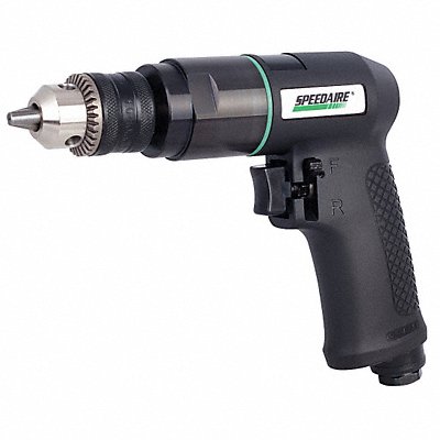 SPEEDAIRE 21AA70 Drill Air-Powered Pistol Grip 3/8 in