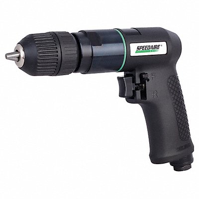 SPEEDAIRE 21AA71 Drill Air-Powered Pistol Grip 3/8 in