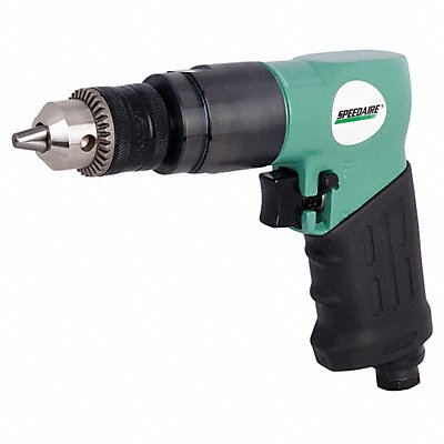 SPEEDAIRE 21AA73 Drill Air-Powered Pistol Grip 3/8 in