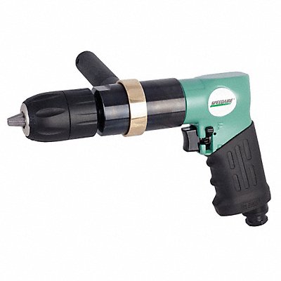 SPEEDAIRE 21AA74 Drill Air-Powered Pistol Grip 1/2 in
