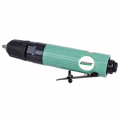 SPEEDAIRE 21AA77 Drill Air-Powered In-Line 1/4 in