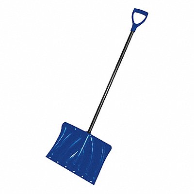 WESTWARD 21AC99 Snow Shovel Poly SS Blade 18 W