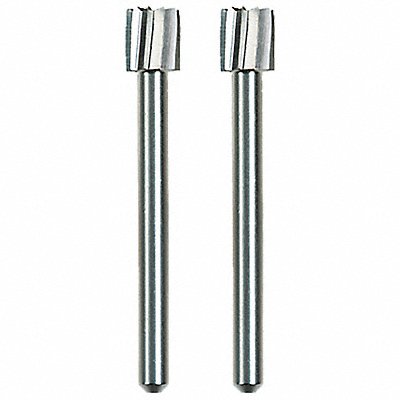 DREMEL 196 Carving Bit Cylinder 1/8 Shank Dia PK2