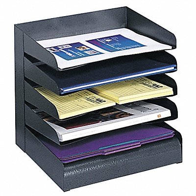 SAFCO 3127BL Letter Tray/File Holder 5 Comp