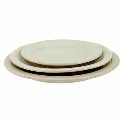 CRESTWARE CM41 Plate 5 1/2 Dia Bone White PK36
