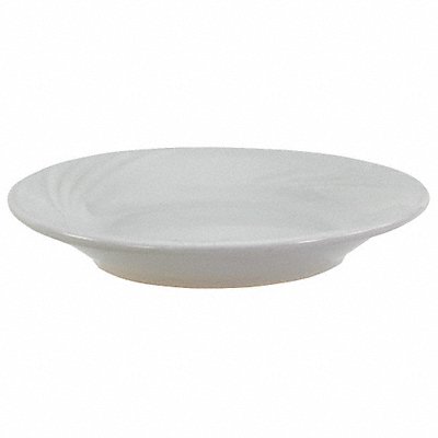 CRESTWARE FR43 Plate 7 1/4 Dia Bright White PK36