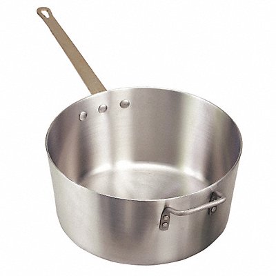 CRESTWARE PAN10 Sauce Pan 11 1/2 in Dia Aluminum