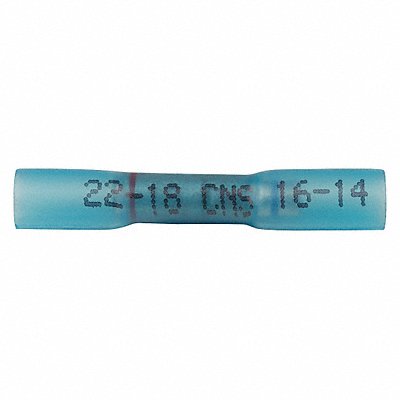 VELVAC 35330 Splice Connector Crimp Polyolefin Blue PK10