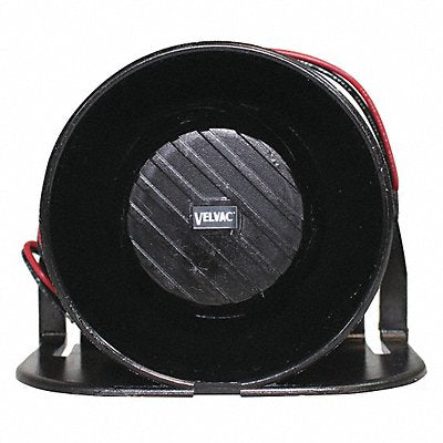 VELVAC 697112 Back up Alarm 112dB Black 3-63/64 In H