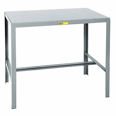 LITTLE GIANT MT1182442 Fixed Work Table Steel 24 W 18 D
