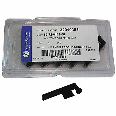 GRAPHIC CONTROLS 8272011106 BLACK STATIC PENS Pen 6 Pens Black