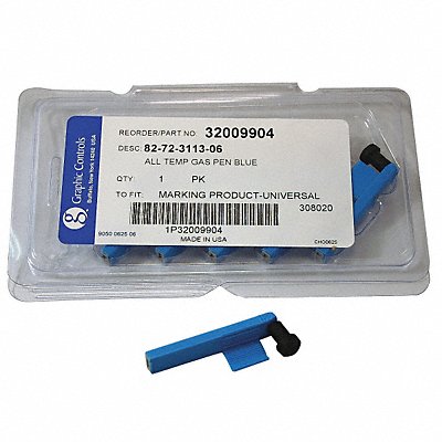 GRAPHIC CONTROLS 8272311306 STATIC PENS Pen 6 Pens Blue