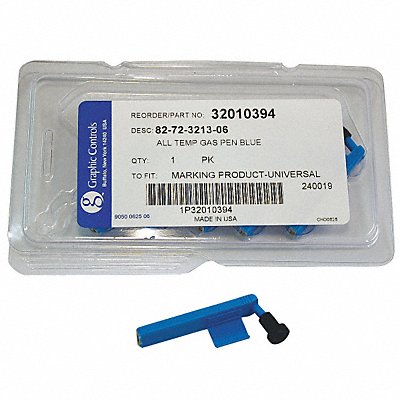 GRAPHIC CONTROLS 8272321306 BLUE STATIC PENS Pen 6 Pens Blue
