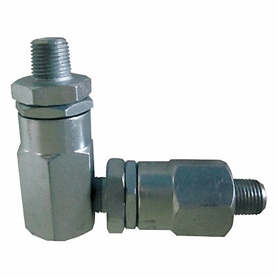 WESTWARD 21EM19 Grease Gun Swivel 90 Deg 1/4 In.