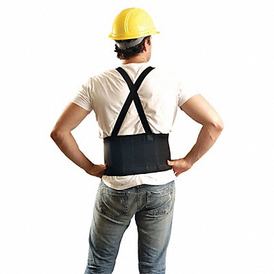 OCCUNOMIX 626066 Back Support Black Spandex 2XL