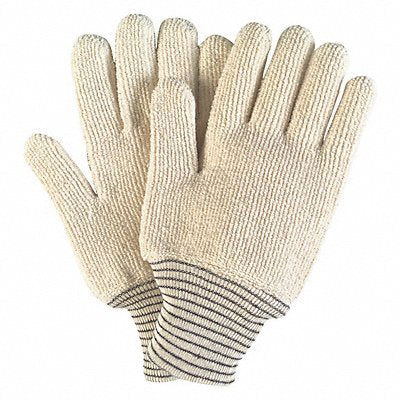 MCR SAFETY 9433 Heat Resistant Gloves L Beige PK12