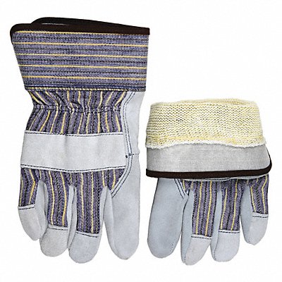 MCR SAFETY 1400KXL J3478 Leather Gloves Grey XL PR