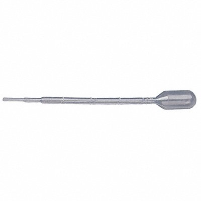 LAB SAFETY SUPPLY 21F223 Disposable Transfer Pipet 3mL PK500