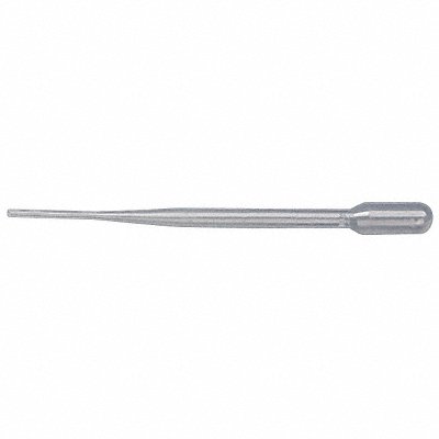 LAB SAFETY SUPPLY 21F224 Disposable Transfer Pipet 2mL PK500