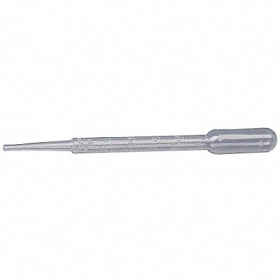LAB SAFETY SUPPLY 21F249 Pipette 3mL PK500