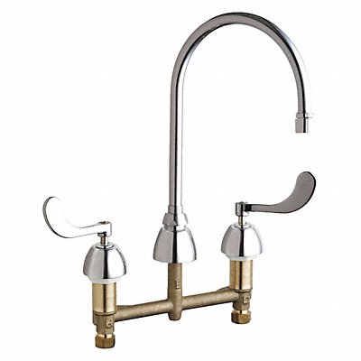 CHICAGO FAUCETS 201AGN8AE35317AB Concealed Kitchen Sink Faucet
