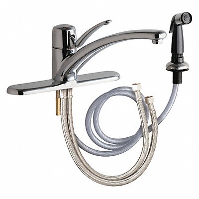 CHICAGO FAUCETS 23018ABCP Single Lever Hot And Cold Water
