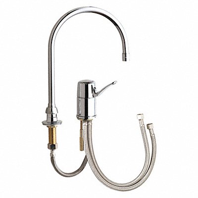 CHICAGO FAUCETS 2302GN8AE3ABCP Single Lever Lavatory Fau
