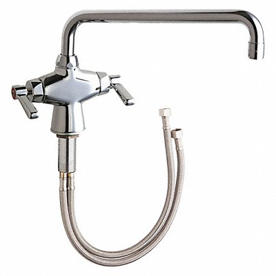 CHICAGO FAUCETS 51L12ABCP Sink Faucet