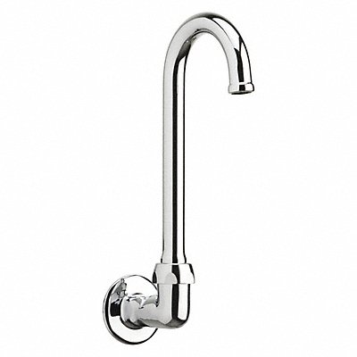 CHICAGO FAUCETS 629FCABCP Swing Gooseneck Spout W/Flow