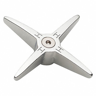 CHICAGO FAUCETS 634HOTJKCP 3In Cross Handle