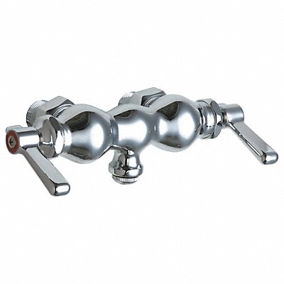 CHICAGO FAUCETS 65ABCP Hot And Cold Water Sink Faucet