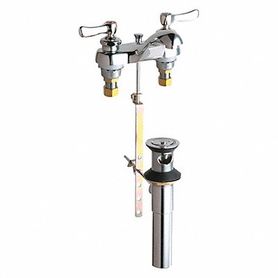 CHICAGO FAUCETS 797ABCP Hot And Cold Water Sink Faucet