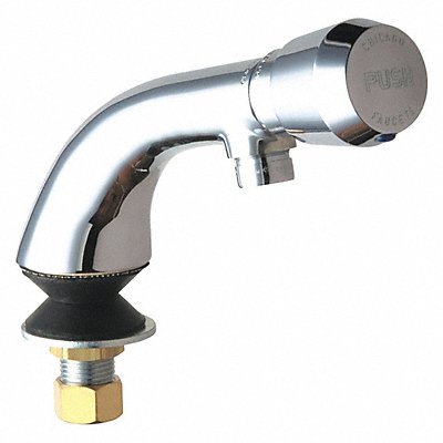 CHICAGO FAUCETS 807E12V665PSHAB Single Faucet Metering