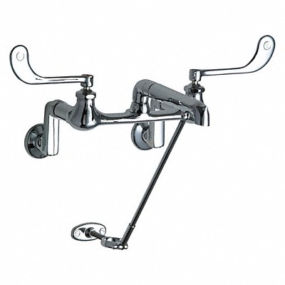 CHICAGO FAUCETS 814CP Hot And Cold Water Sink Faucet