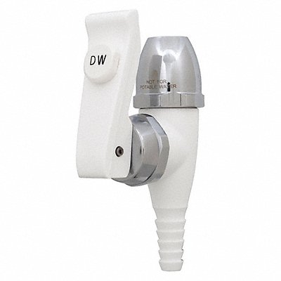 CHICAGO FAUCETS 839VOJKNF Laboratory Serrated Nozzle With Valve