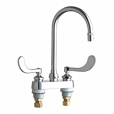 CHICAGO FAUCETS 895317GN2AE36ABCP Hot And Cold Water Sink Faucet