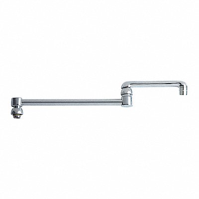 CHICAGO FAUCETS DJ18E35JKABCP 18In Double Jointed Swing Spout
