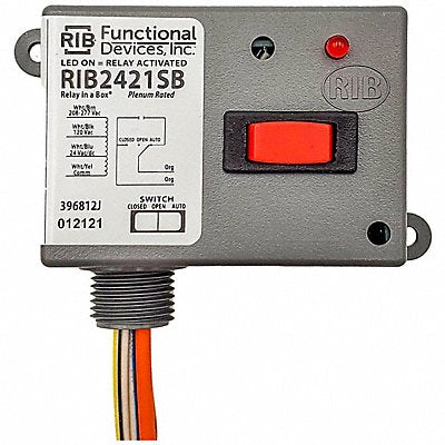 RIB RIB2421SB Pre-Wired Relay 208VAC SPST-NO 20A