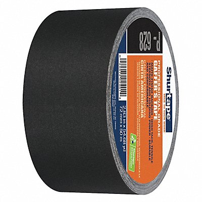 SHURTAPE P628 Gaffers Tape Black 2 13/16inx54.5yd PK16