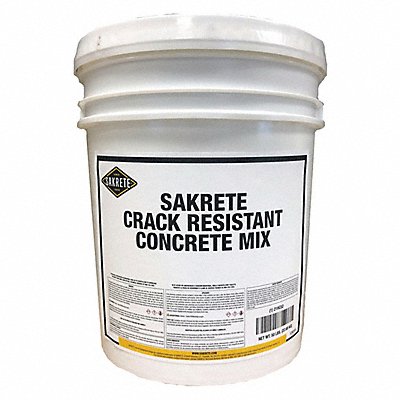 SAKRETE 120018 Concrete Mix Pail 50 lb Crack Resistant