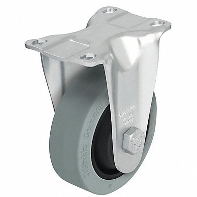 GRAINGER BPOEV89KF12SG Standard Plate Castor Rigid 350 lb.