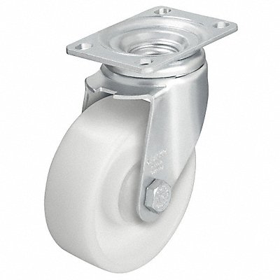 GRAINGER LPO100KA12 Standard Plate Castor Swivel 400 lb.