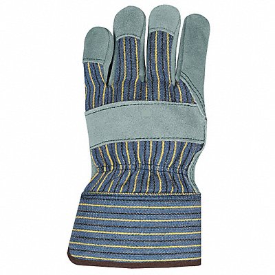 MCR SAFETY 1400RH Leather Palm Glove Cowhide Palm L