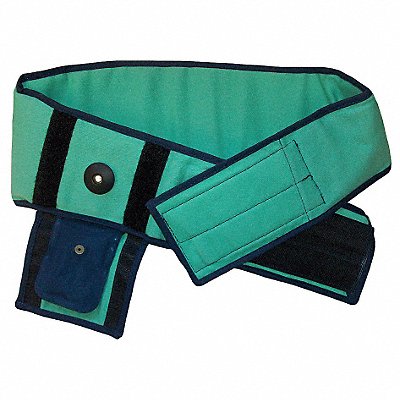 IMPACTO SPFRXL Back Support Green Cotton Foam XL