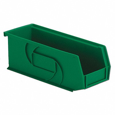 LEWISBINS PB1044Green Hang and Stack Bin Green PP 4 in