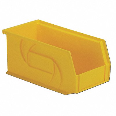 LEWISBINS PB1055Yellow Hang and Stack Bin Yellow PP 5 in