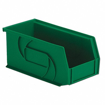 LEWISBINS PB1055Green Hang and Stack Bin Green PP 5 in