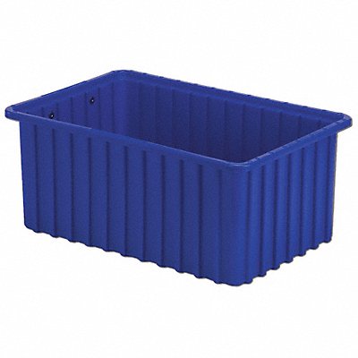LEWISBINS DC2070DkBlue Divider Box Dark Blue HDPE 18