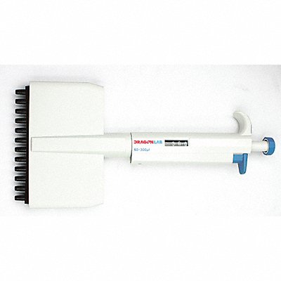 DLAB 21R791 Pipette Twelve-Channel 50-300uL ABS
