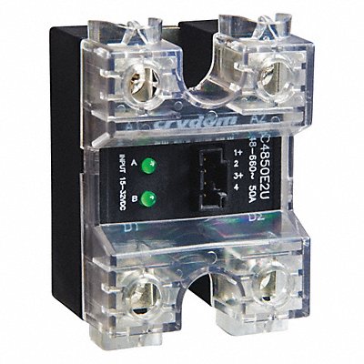 CRYDOM CC4825W2U Dual Solid State Relay In4-32VDC Out48-600VAC